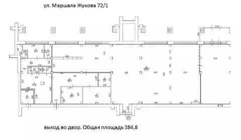 Помещение свободного назначения в Омская область, Омск ул. Маршала ...