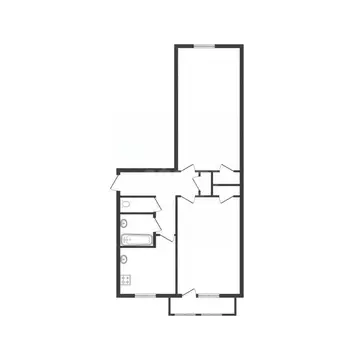 2-к кв. Белгородская область, Белгород просп. Богдана Хмельницкого, ...