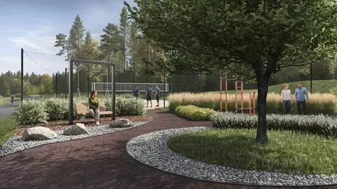 Участок в Ленинградская область, Приозерский район, Громовское с/пос, ...