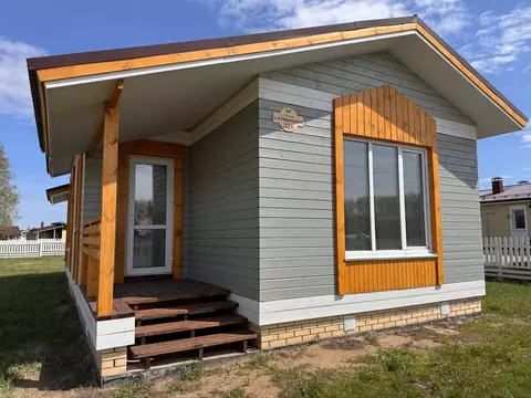 Дом в Омская область, Омский район, с. Красноярка  (64 м)