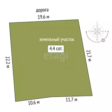 Дом в Тюменский муниципальный округ, садовое общество Птицевод (34 м)