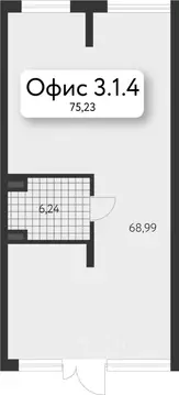 Офис в Свердловская область, Екатеринбург Академический мкр, 3-й кв-л, ...