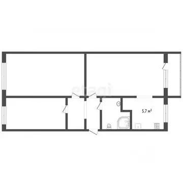 3-к кв. Камчатский край, Петропавловск-Камчатский ул. Чубарова, 14 ...