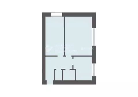2-к кв. Рязанская область, Рязань Высоковольтная ул., 25А (42.4 м)