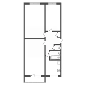 3-к кв. Тульская область, Тула просп. Ленина, 143Б (64.2 м)