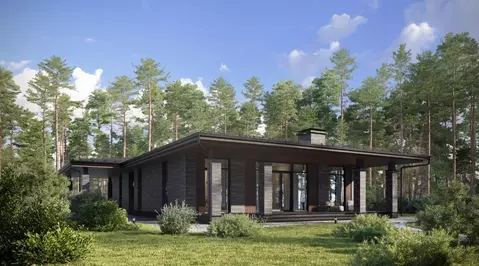 Дом в Московская область, Волоколамский муниципальный округ, Зиккурат ...