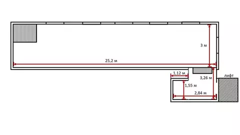 Склад (75.6 м)