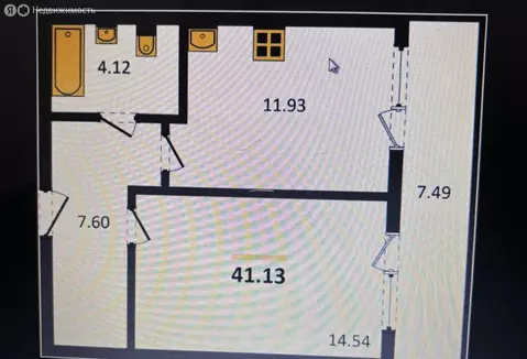 1-комнатная квартира: Челябинск, улица Университетская Набережная, 81 ...