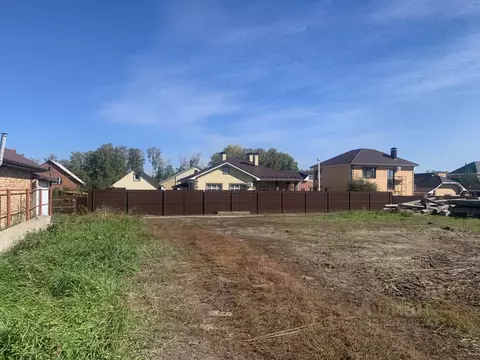 Участок в Омская область, Омский район, с. Дружино Сибирская ул. (7.0 ...