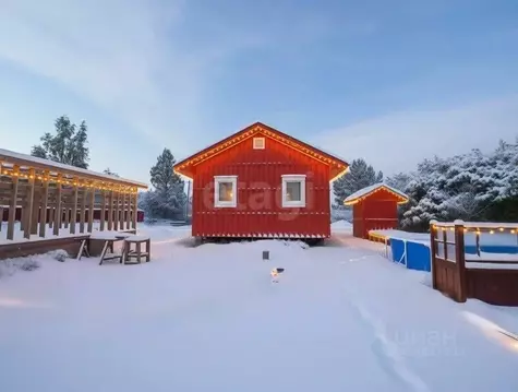 Дом в Ленинградская область, Тосненский район, Трубникоборское с/пос, ...