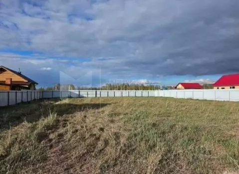 Участок в Тюменская область, Тюменский муниципальный округ, д. ...