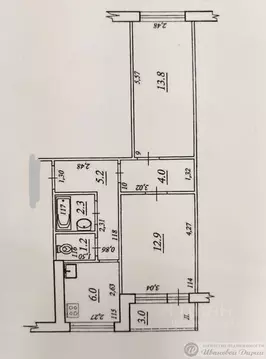 2-к кв. Самарская область, Самара ул. Георгия Димитрова, 11 (48.2 м)