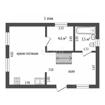 Дом в Челябинская область, Сосновский муниципальный округ, с. ...