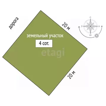 Участок в Ростовская область, Мясниковский район, Краснокрымское ...