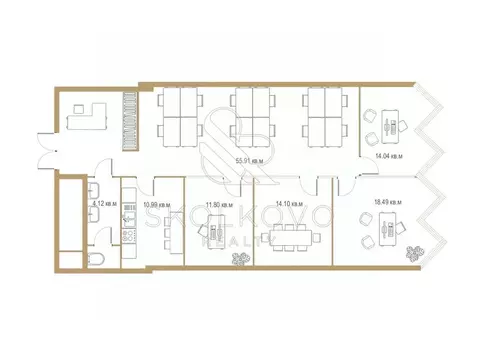 Офис в Москва Ленинский просп., 38Ак1 (136 м)