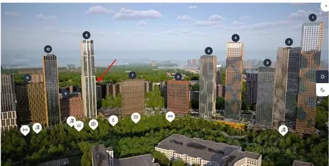 Студия Москва Левел Мичуринский жилой комплекс, к8 (22.3 м)