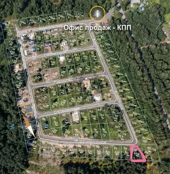 Участок в Ленинградская область, Всеволожский район, Куйвозовское ...