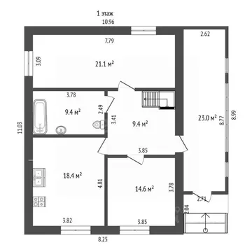 Дом в Московская область, Коломна городской округ, с. Северское ул. ...
