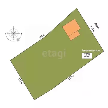 Дом в Башкортостан, Ишимбайский район, с. Урман-Бишкадак Школьная ул. ...