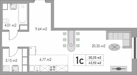 1-к кв. Оренбургская область, Оренбург Аренда мкр, Металлист жилой ...