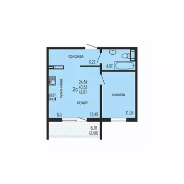 1-к кв. Челябинская область, Челябинский городской округ, пос. ...