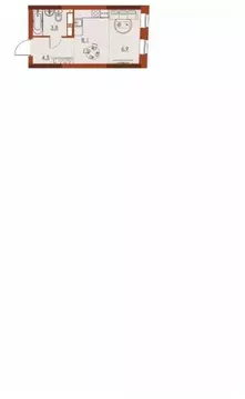 Студия Нижегородская область, Нижний Новгород Ленгородок мкр, Первый ...