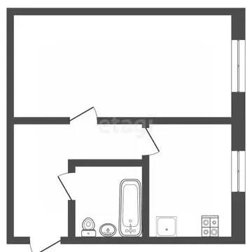1-к кв. Московская область, Балашиха Саввино мкр, ул. 1 Мая, 9 (30.0 ...