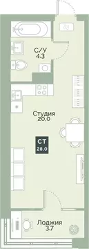 Студия Курганская область, Курган Заозерный жилрайон, Районы-Кварталы ...