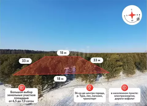 Участок в Свердловская область, Слободо-Туринский район, ...