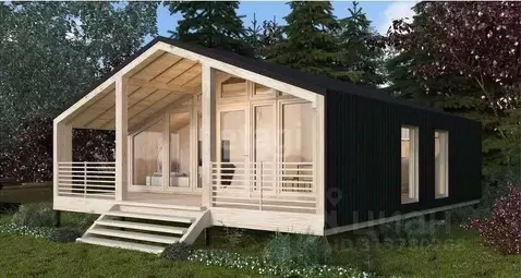 Дом в Калужская область, Тарусский район, Алекино с/пос, д. Паршино ...