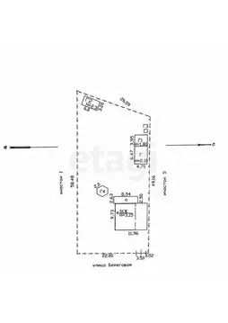 Дом в деревня Климовка, Береговая улица (146 м)