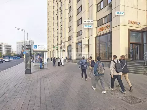 Помещение свободного назначения в Москва Калужская пл., 1К1 (76 м)