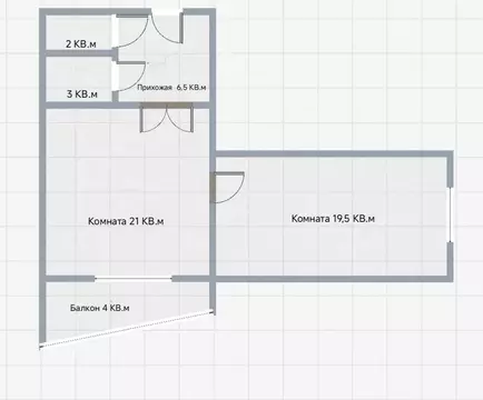 2-к кв. Саха (Якутия), Жатай городской округ, Жатай рп ул. ...