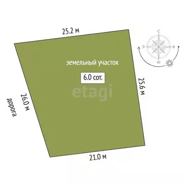 Участок в Тюменская область, Нижнетавдинский муниципальный округ, ...