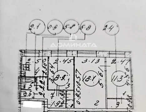 3-к кв. Санкт-Петербург ул. Карпинского, 28К3 (55.8 м)