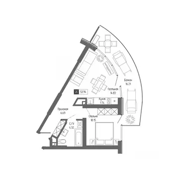 2-к кв. Крым, Алушта Профессорский Уголок мкр, Крымская Резиденция ...