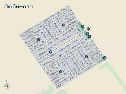 Участок в Ленинградская область, Тосненский район, Федоровское ...