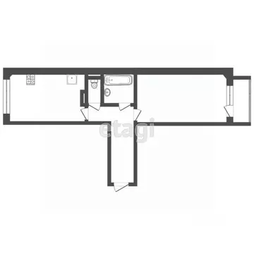 1-к кв. Мордовия, Саранск Солнечная ул., 15А (39.2 м)