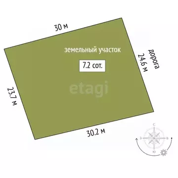 Участок в Тюменская область, Тюменский муниципальный округ, с. ...