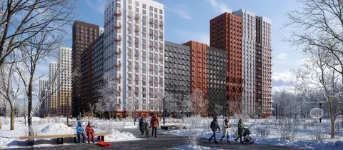 2-к кв. Московская область, Котельники Парковый мкр,  (52.3 м)