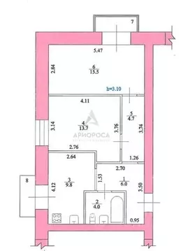 2-к кв. Волгоградская область, Волгоград просп. Имени В.И. Ленина, 16 ...