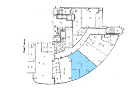 Офис в Санкт-Петербург Звездная ул., 1 (115 м)