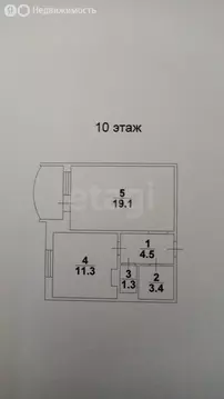 1-комнатная квартира: Энгельс, улица Шурова Гора, 7/6 (39.6 м)