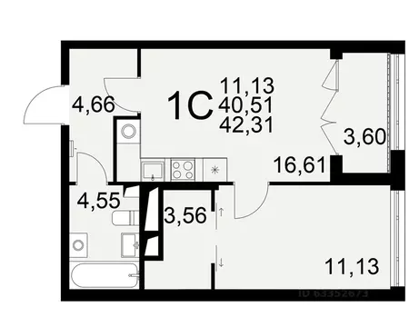 1-к кв. Рязанская область, Рязань Братиславский мкр, Вместе жилой ...