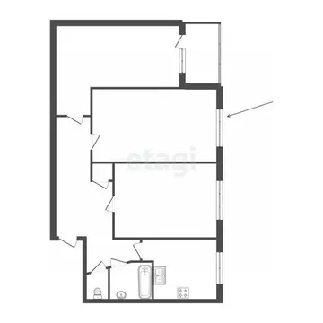 Комната Санкт-Петербург Софийская ул., 20К3 (11.0 м)