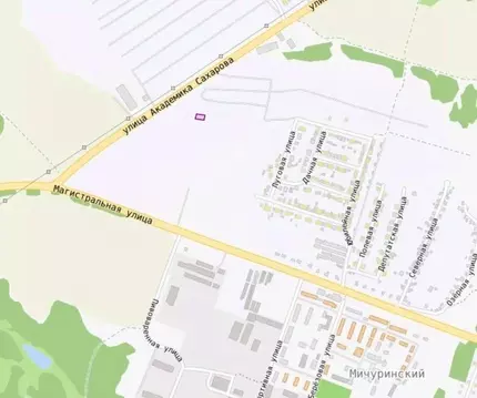 Участок в Брянская область, Брянский район, Мичуринское с/пос, ...