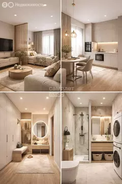 1-комнатная квартира: Омск, улица Малиновского, 16к1 (41.9 м)