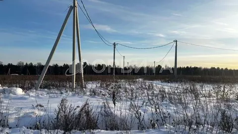 Участок в Тюменская область, Тюменский муниципальный округ, д. ...