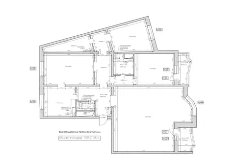 4-к кв. Москва ул. Новинки, 1 (151.0 м)