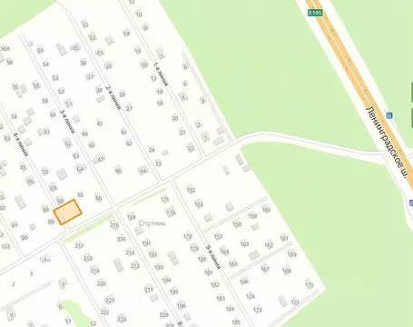 Участок в Московская область, Клин городской округ, Спутник СНТ  (6.0 ...
